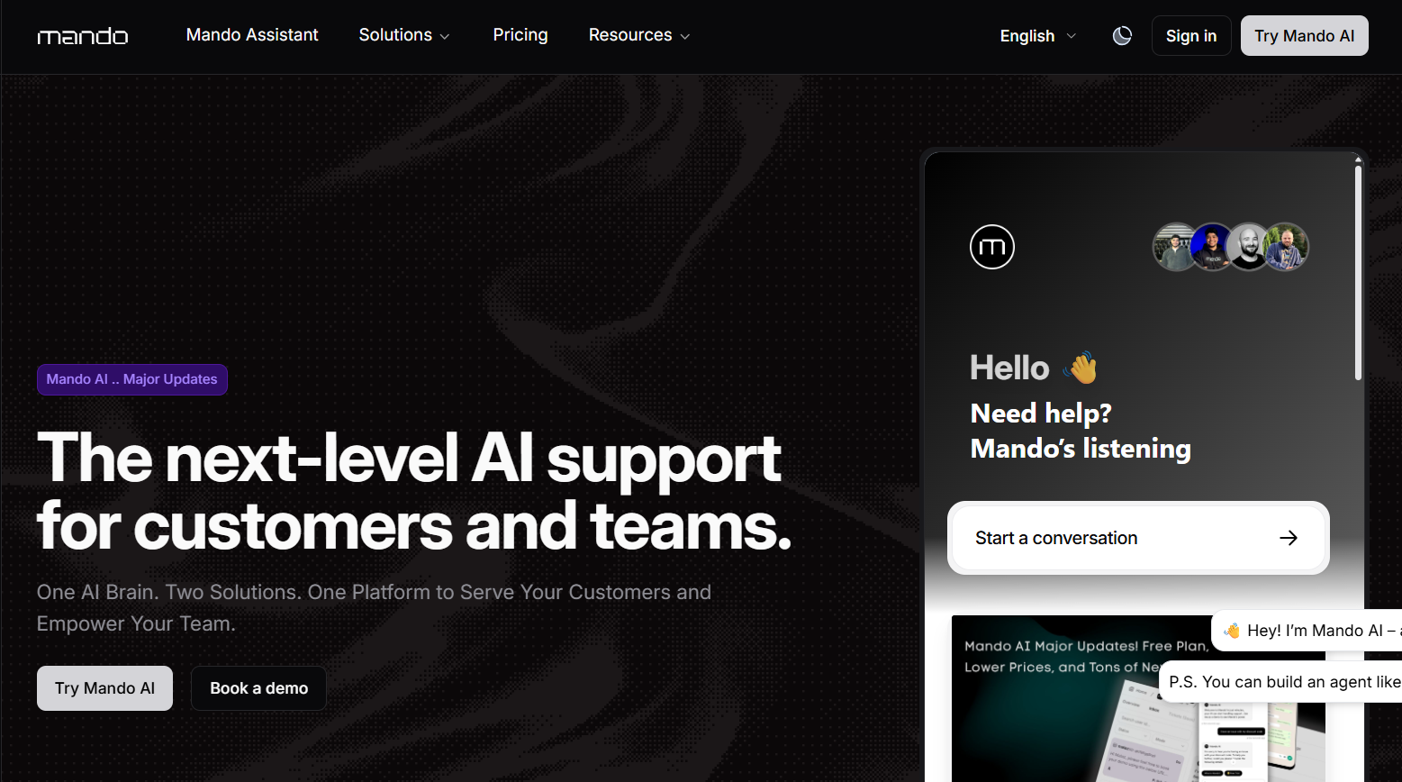 AI Customer Service Agent 24 7 AI Support for Web WhatsApp Mando AI 02 10 2026 04 23 PM 1