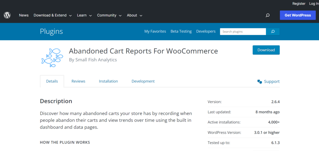 Abandoned Cart Reports for WooCommerce