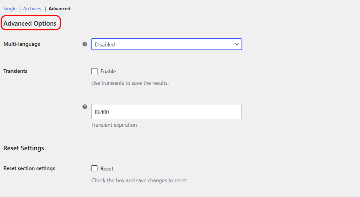 Advanced Options for Related Categories for WooCommerce