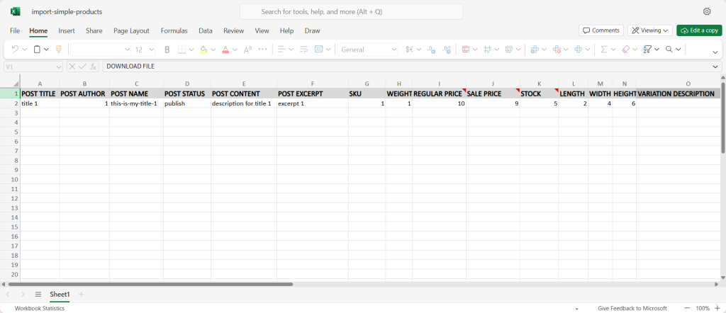 All in one. sample file