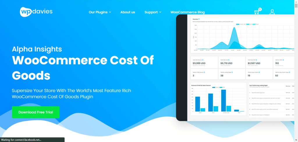 Alphasights WooCommerce Cost Of Goods