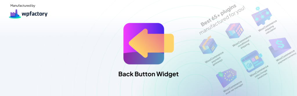Back button banner