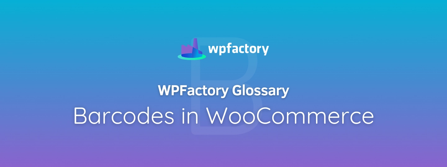 Barcodes in WooCommerce