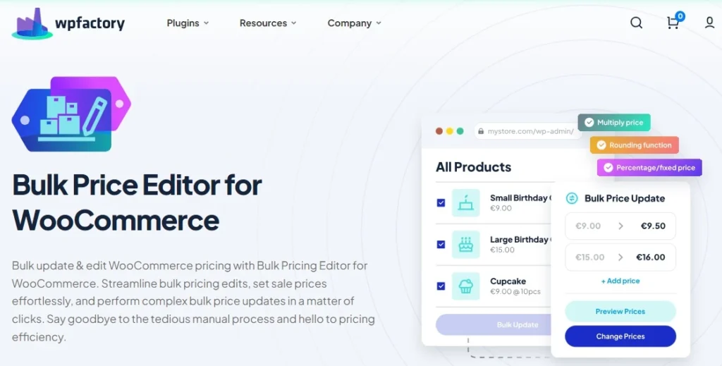 Bulk Price Editor for WooCommerce