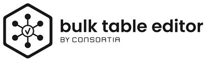 Bulk Table Editor by Consortia AS
