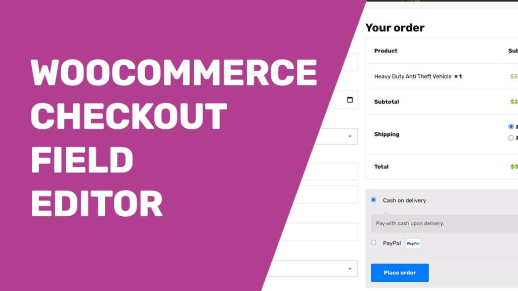 Checkout Field Editor by WooCommerce