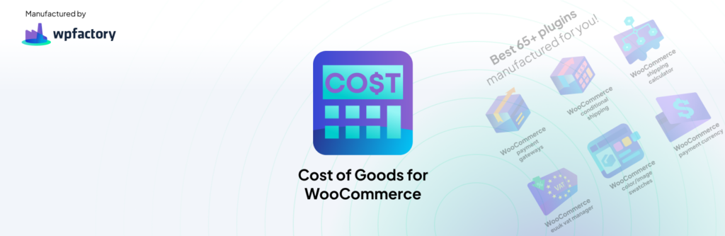 Cost of goods banner