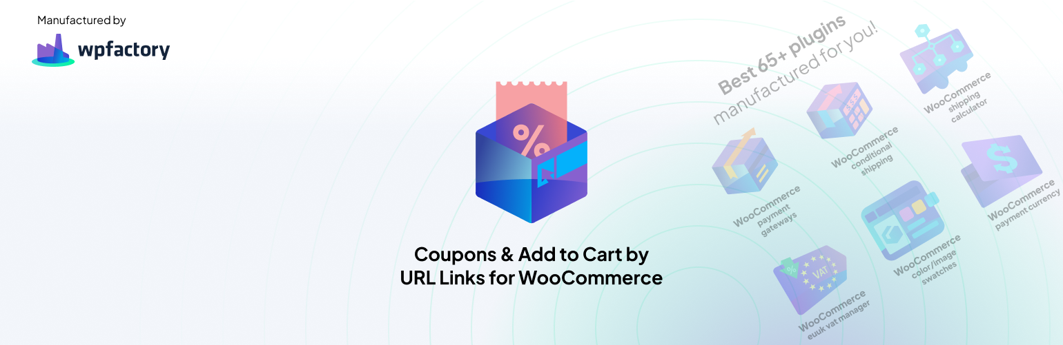 Coupons & Add to Cart by URL banner