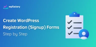 Create Custom WordPress Registration