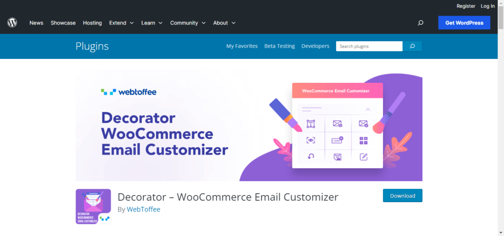 Decorator – WooCommerce Email Customizer by WebToffee