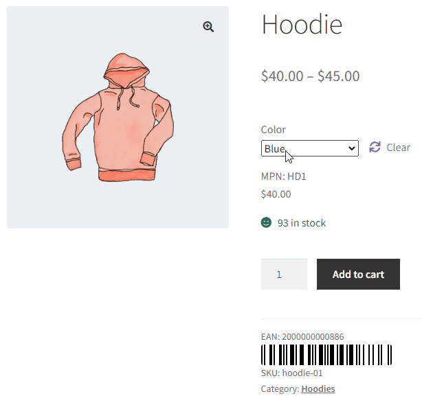 EAN and Barcodes for WooCommerce - WPFactory