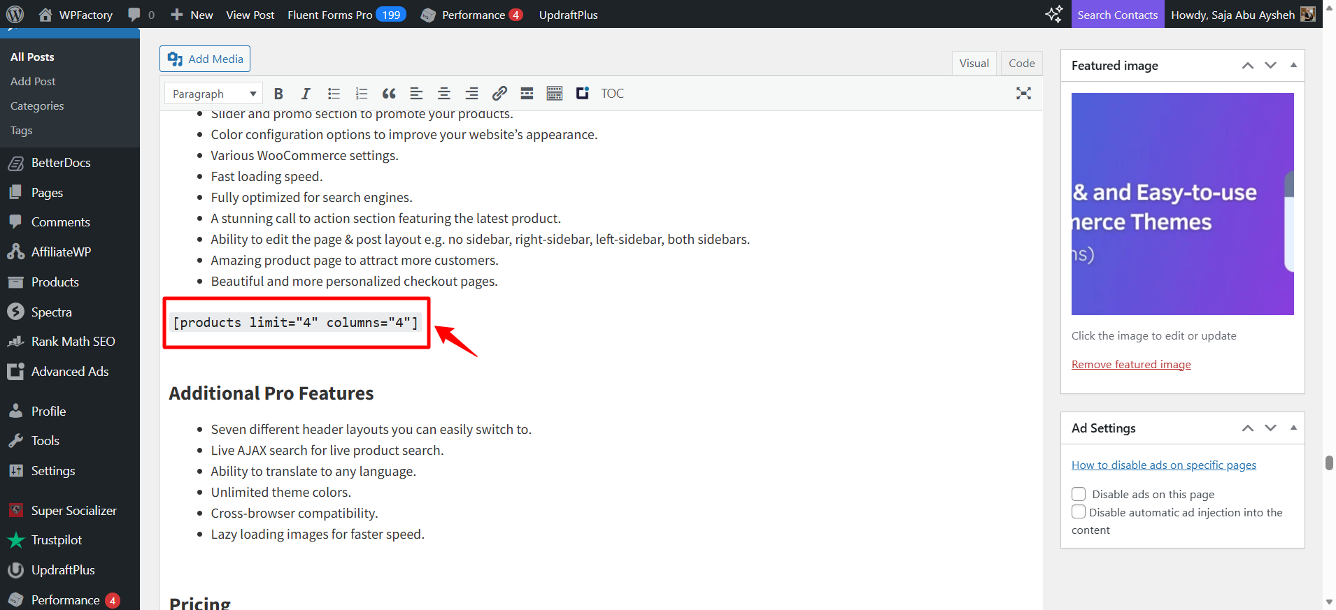 Edit Post 10 Best WooCommerce Themes for a Lightning Fast Store in 2026 ‹ WPFactory — WordPress 02 09 2026 11 17 AM