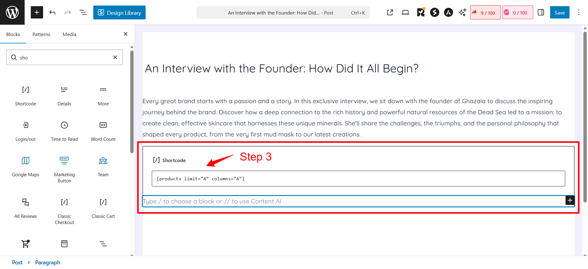 Edit Post An Interview with the Founder How Did It All Begin ‹ E Commerce Store — WordPress 02 09 2026 11 12 AM