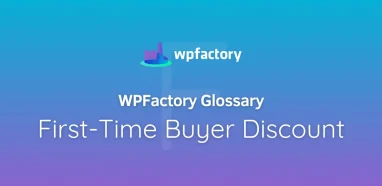First-Time Buyer Discount