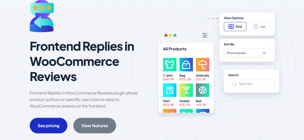 Frontend Replies in WooCommerce Reviews by Wp-Factory