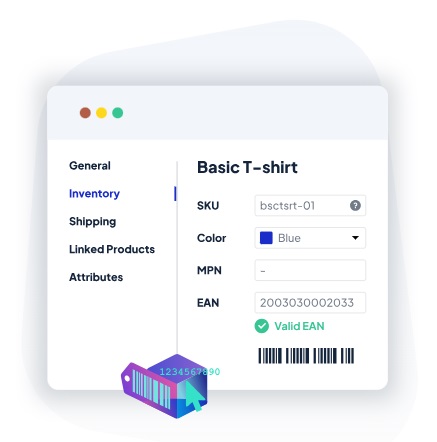 GTIN WooCommerce - Dynamic Barcode Visualization