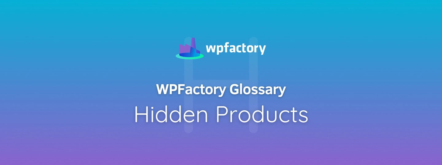 Hidden Products