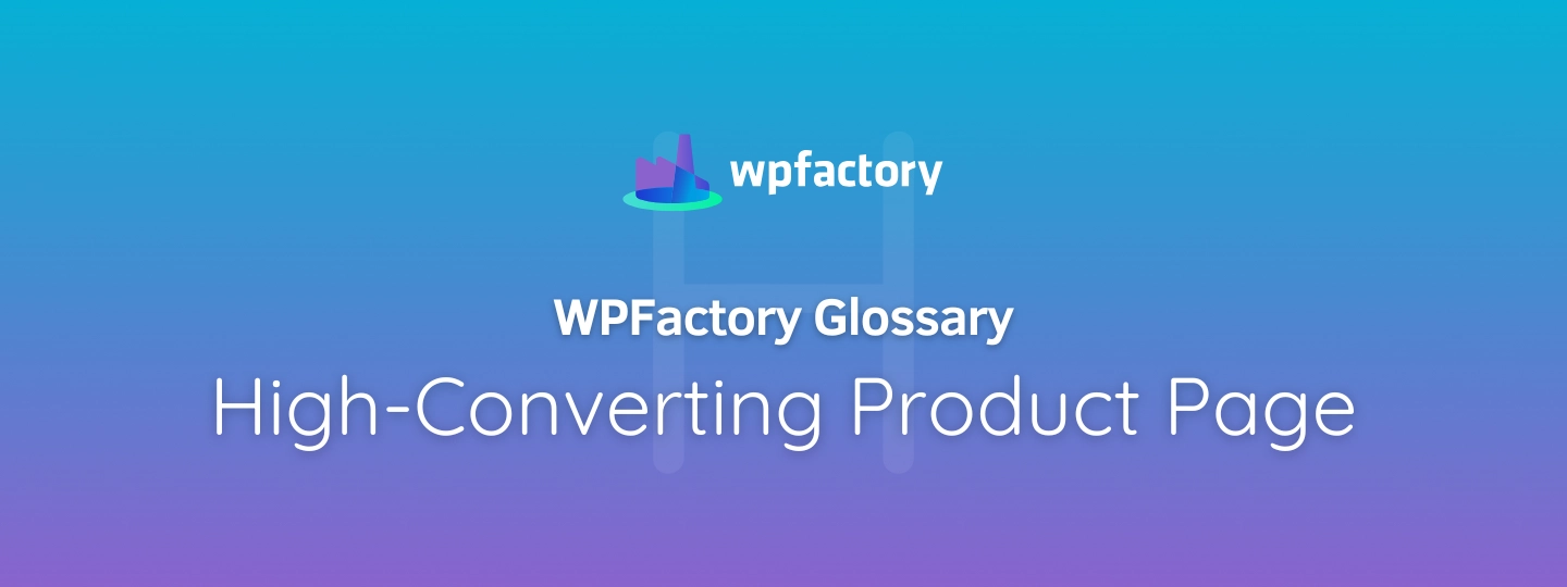 High-Converting Product Page