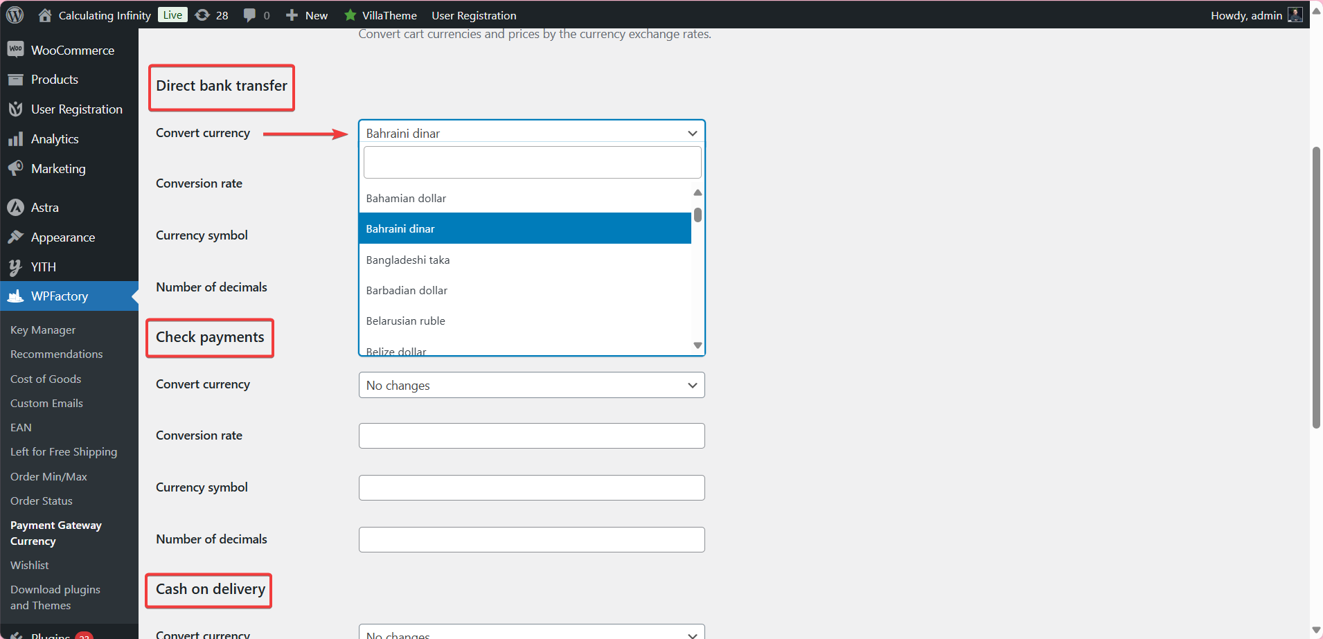 How to Add Multiple Currencies in WooCommerce - Step3(2)