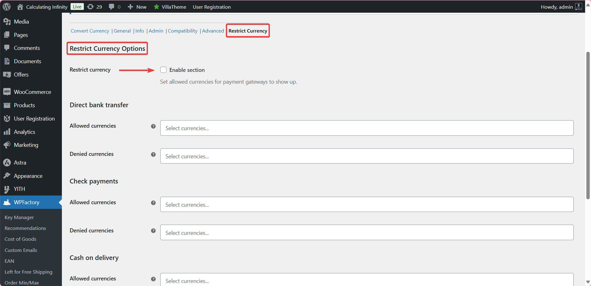How to Add Multiple Currencies in WooCommerce - Step9