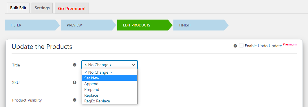 How to Bulk Edit WooCommerce Products - Elex WooCommerce Advanced Bulk Edit - Edit products - Title