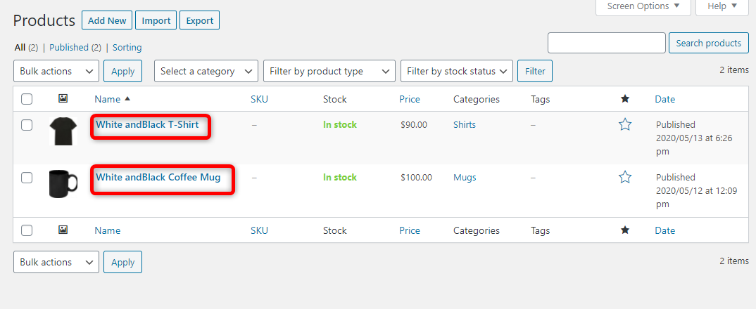 How to Bulk Edit WooCommerce Products - Elex WooCommerce Advanced Bulk Edit - Product titles updated