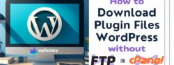 How to Download Plugin Files WordPress without FTP or cPanel