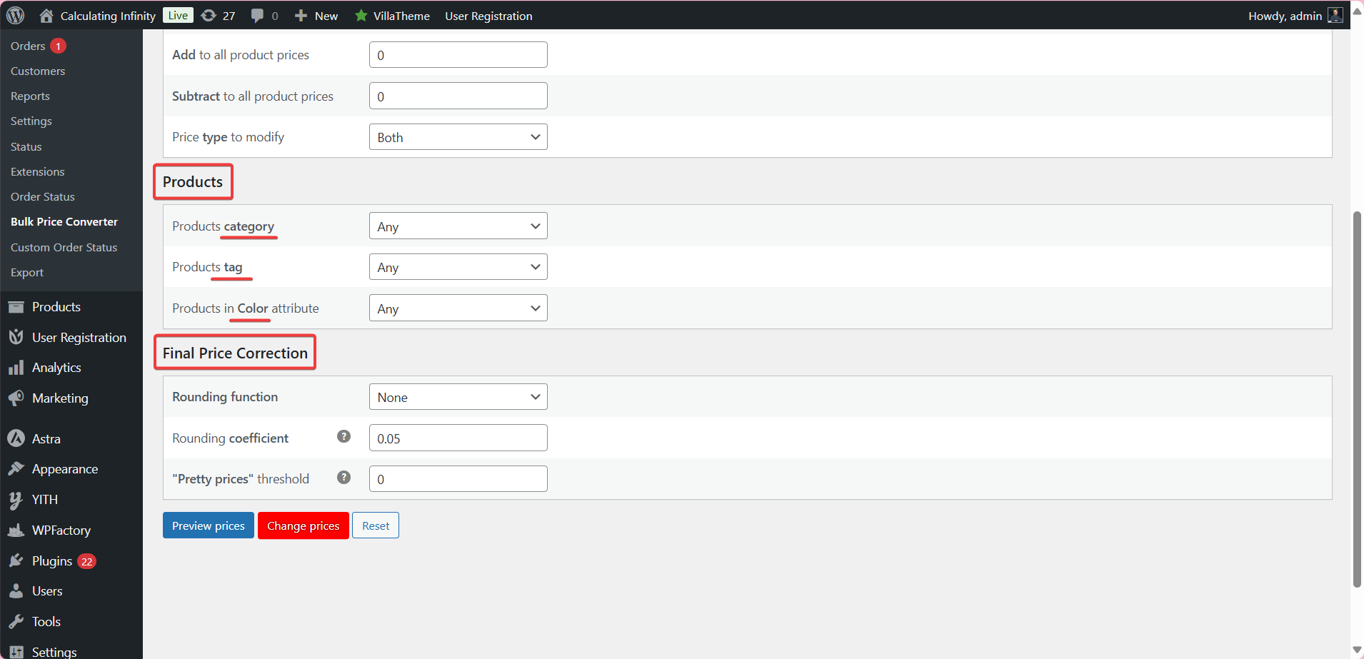 How to Edit Your Prices in Bulk in WooCommerce - Step4(4)