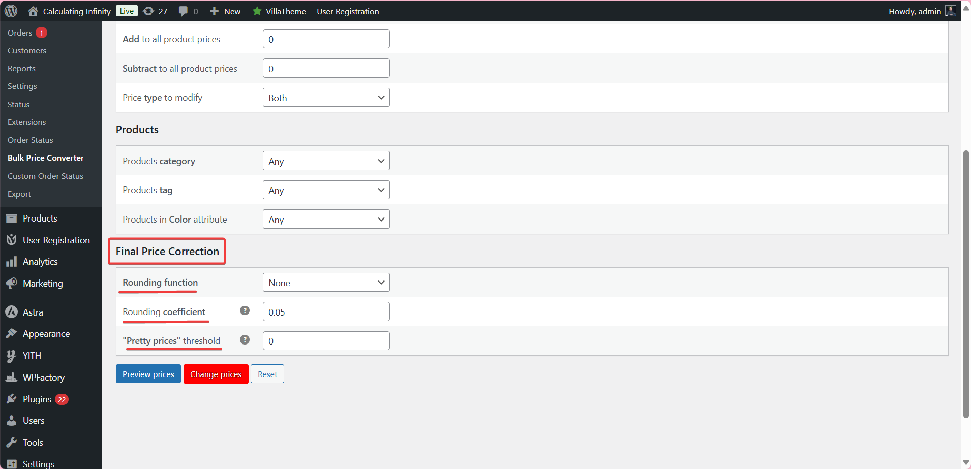 How to Edit Your Prices in Bulk in WooCommerce - Step4(5)