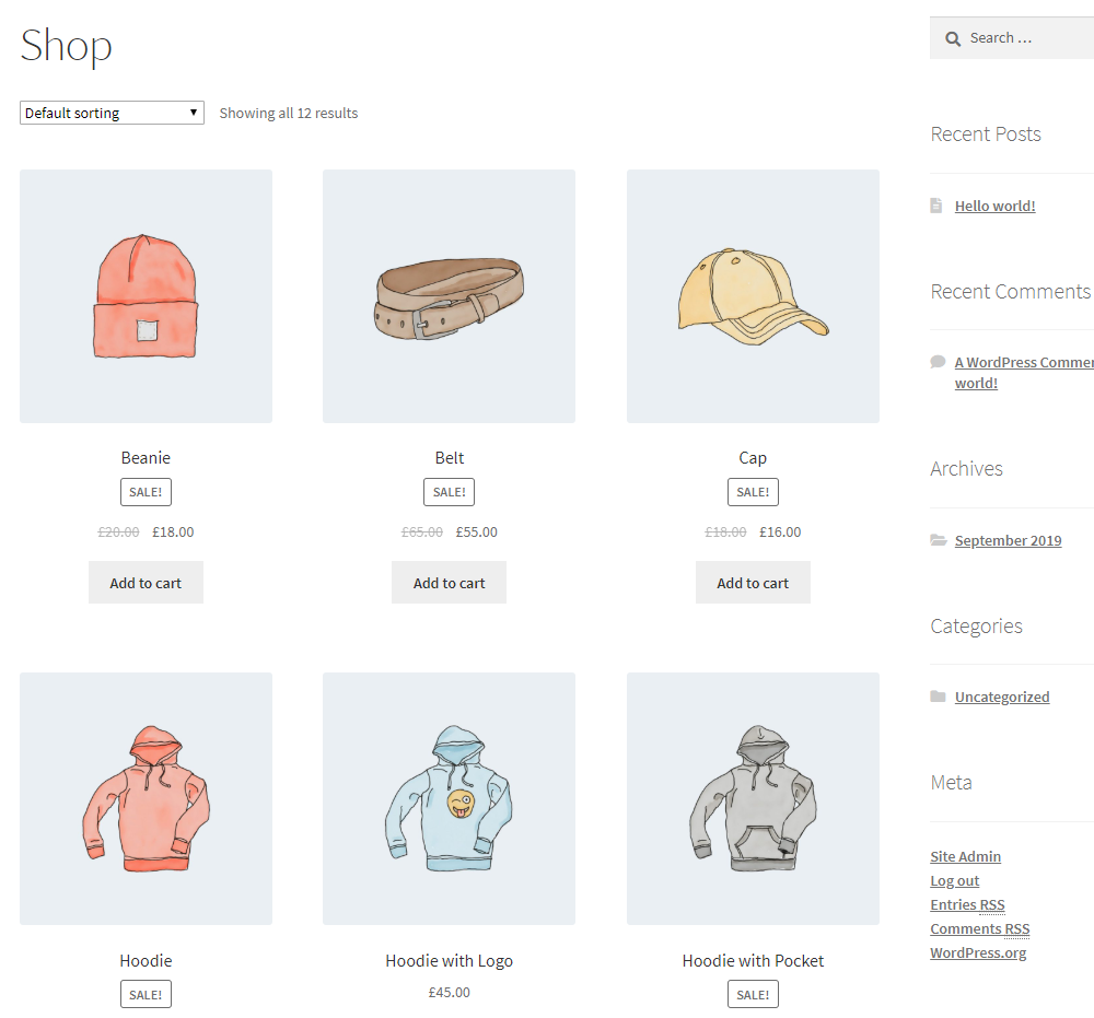 How to Get Started with WooCommerce - Setting up a product - Shop