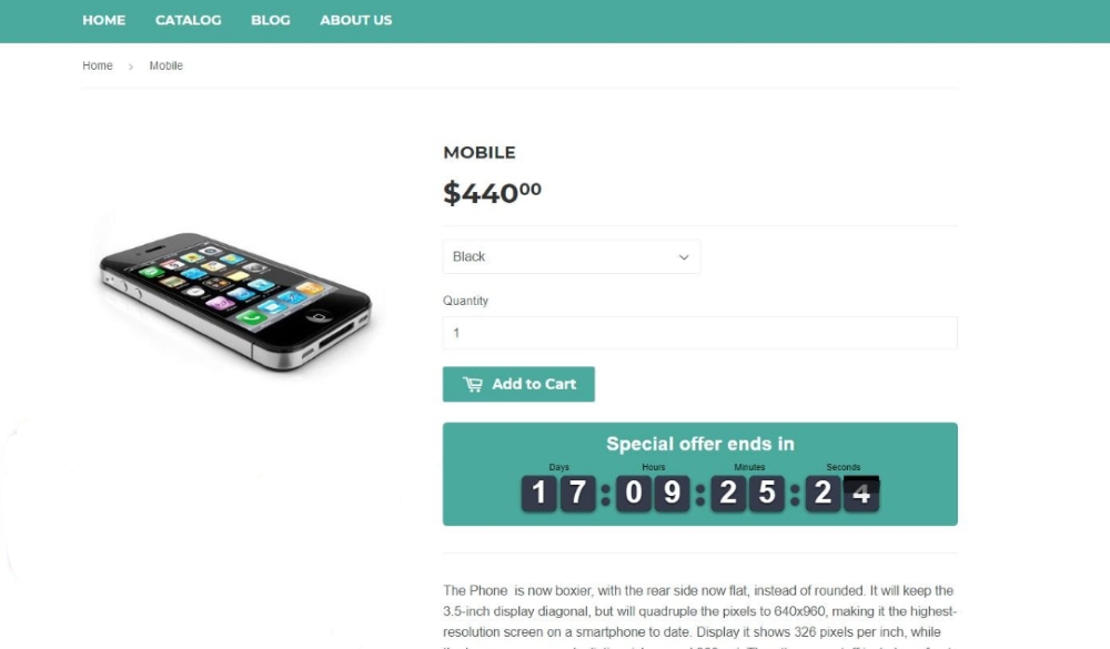 How to Use Scarcity in Your E-commerce Store - Use countdown timers during sales