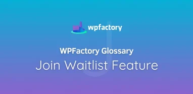 Join Waitlist Feature