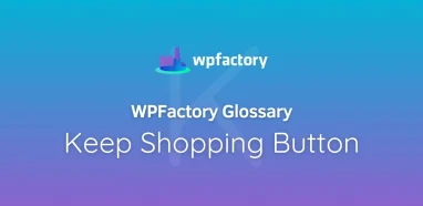 Keep Shopping Button