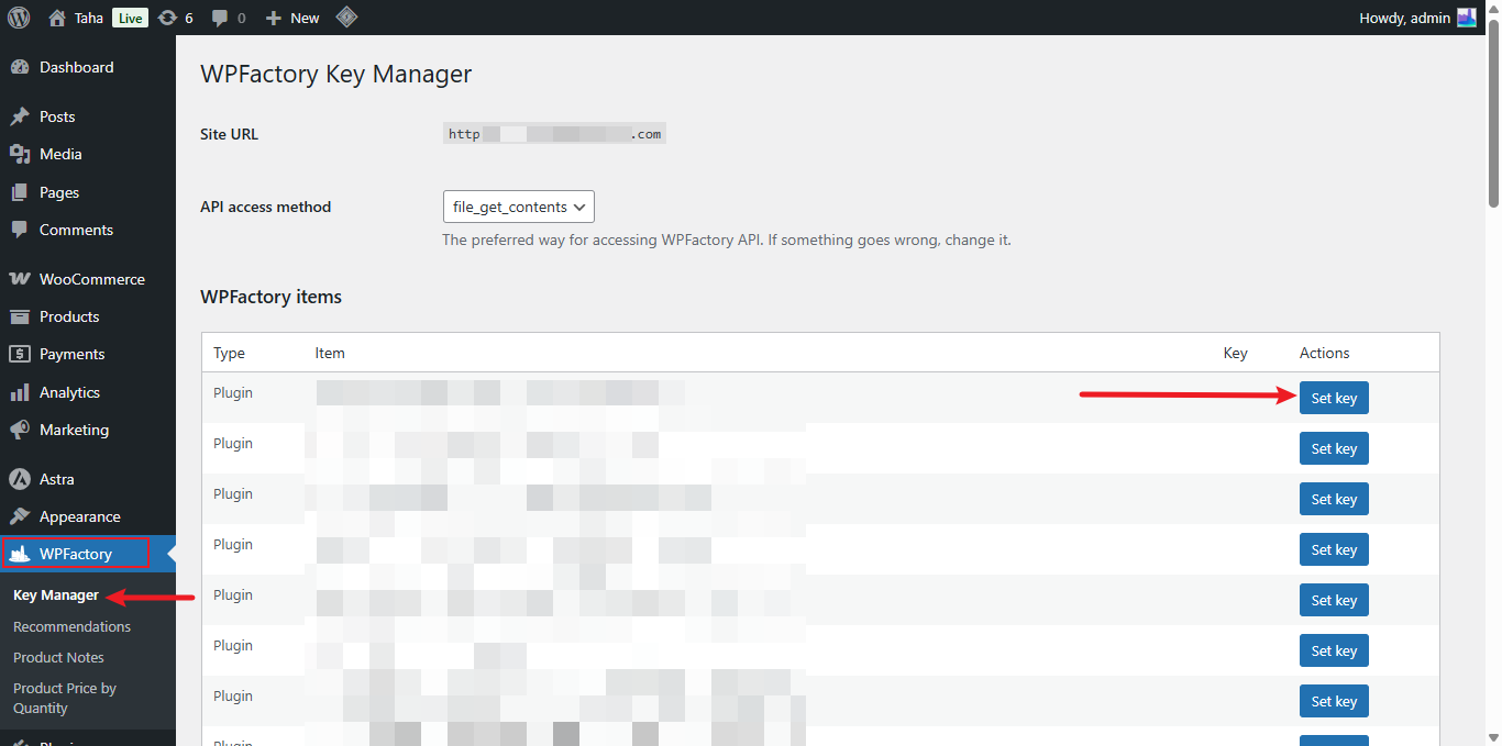 Key manager activation