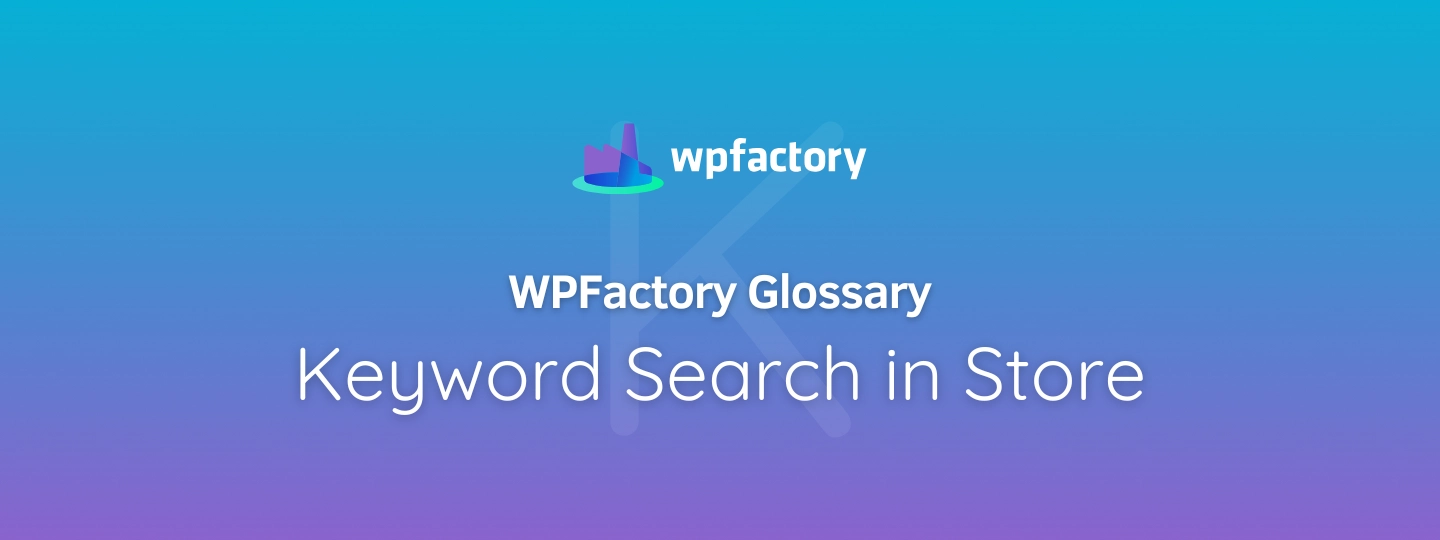 Keyword Search in Store