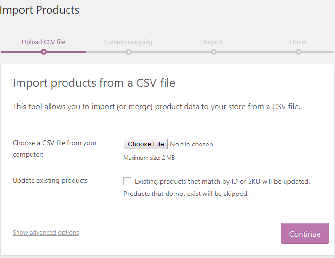 MSRP for WooCommerce - Importing MSRP from CSV