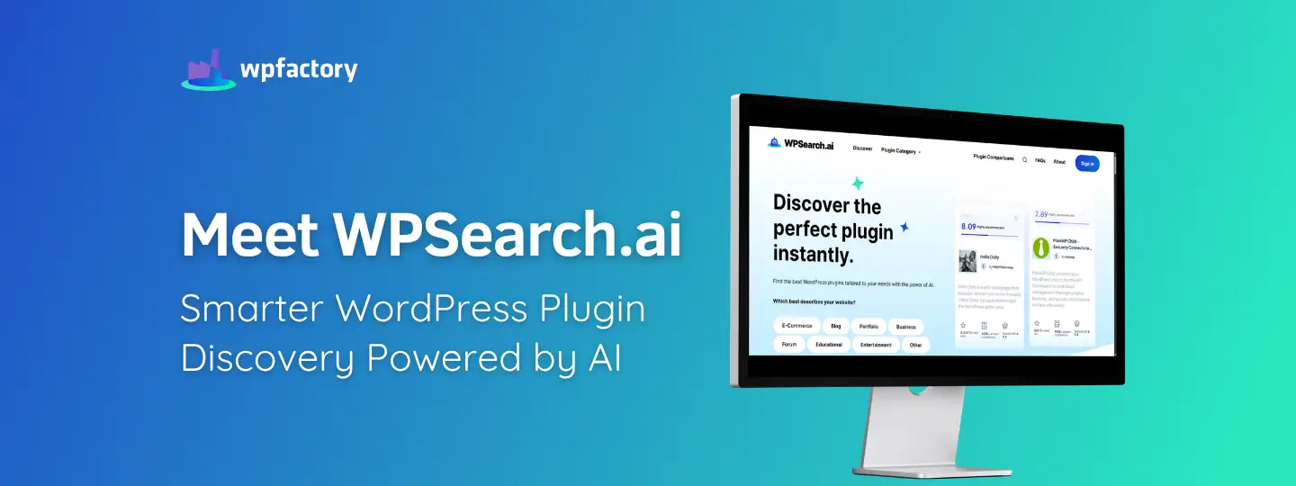 Meet WPSearch.ai: Smarter WordPress Plugin Discovery Powered by AI
