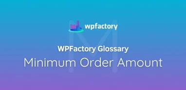 Minimum Order Amount