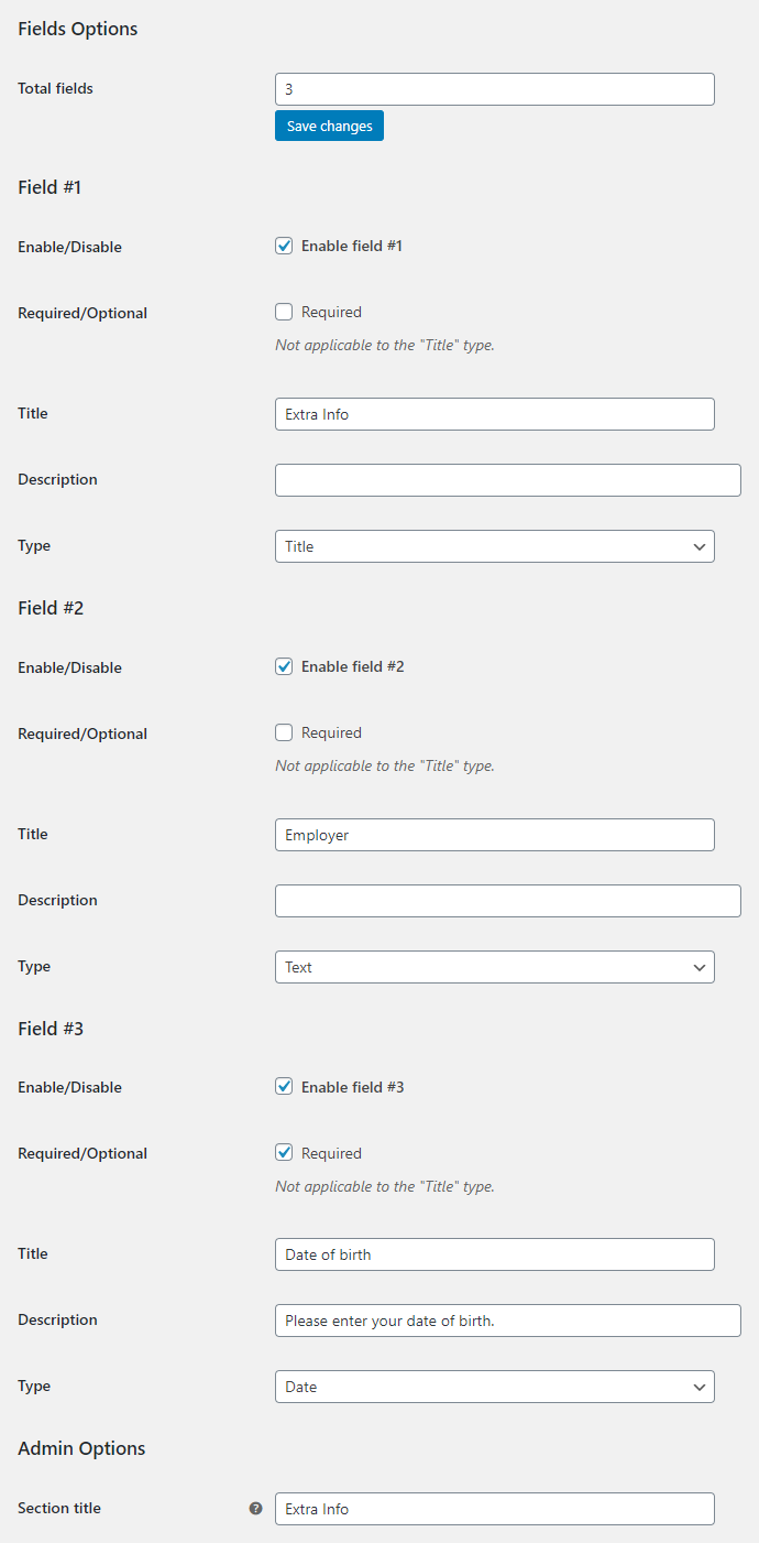 My Account Customizer for WooCommerce - Settings