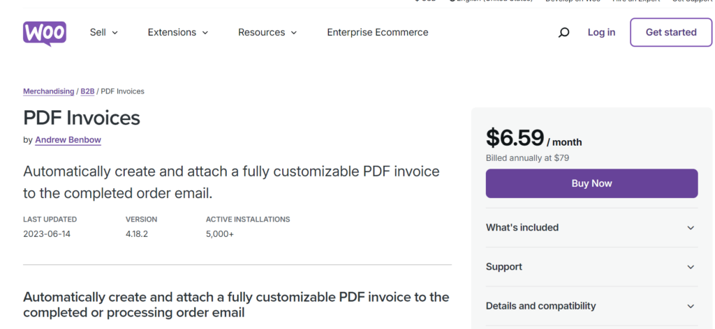 PDF Invoices by Andrew Benbow