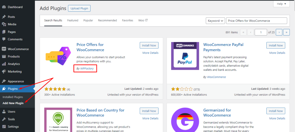 Pay What You Want Plugin WooCommerce -Download and Install the Plugin