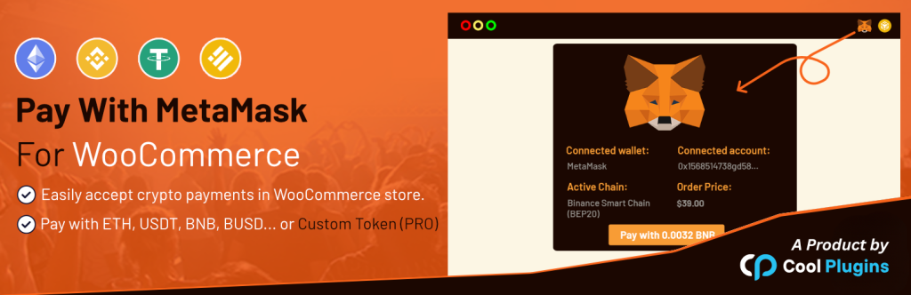Pay With Meta Mask for WooCommerce