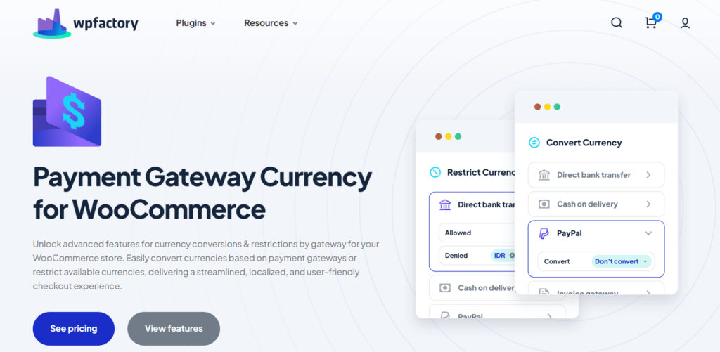 Payment Gateway Currency for WooCommerce