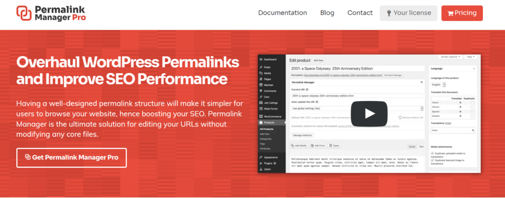 Permalink Manager Pro by Maciej Bis 1