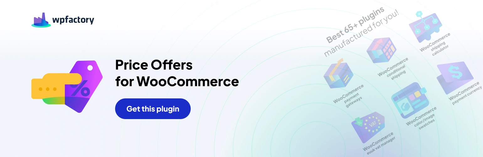 Name Your Price: Make a Price Offer for WooCommerce