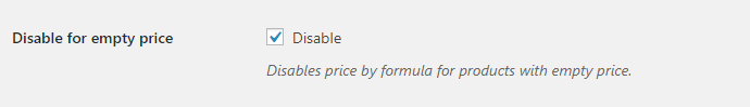 Product Price by Formula for WooCommerce - General Settings