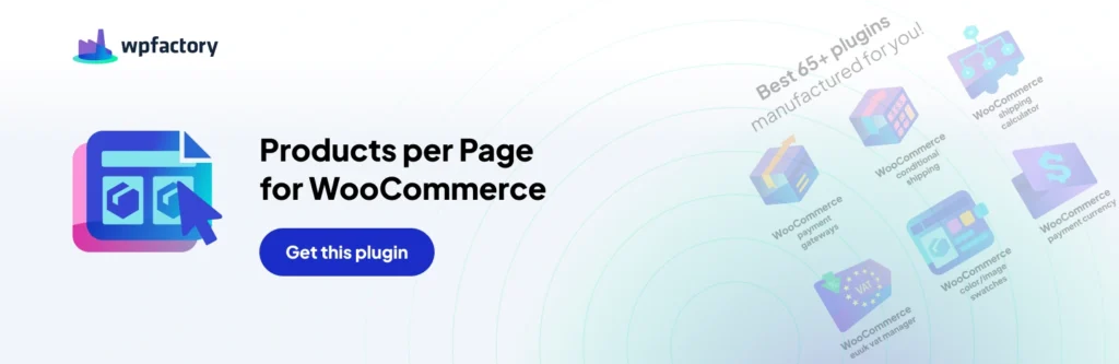 Products per Page for WooCommerce