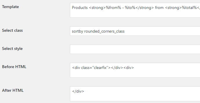 Products per Page for WooCommerce - Template Options