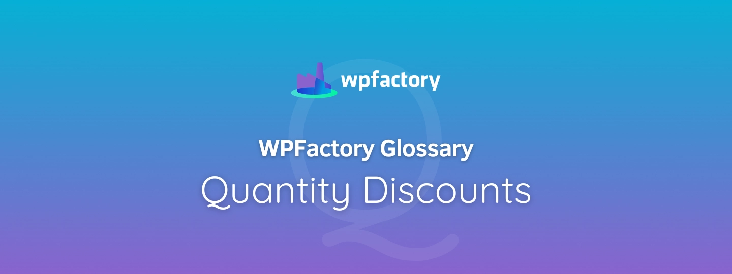 Quantity Discounts