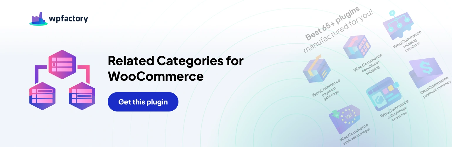 Related Categories for WooCommerce